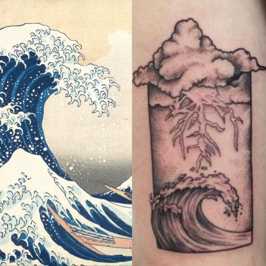Le motif de la vague dans le tattoo - Crock’Ink Tatouage ...