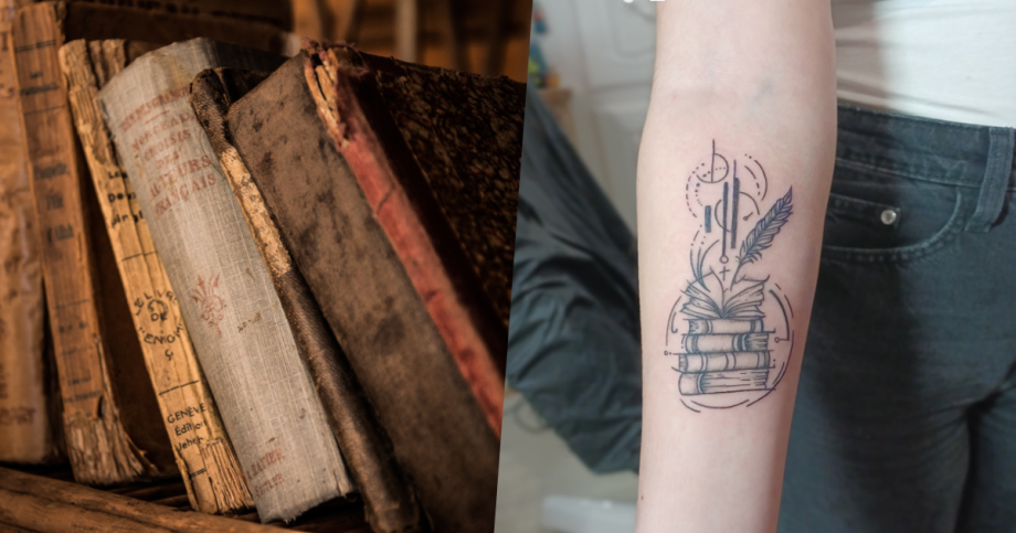 Tatouage de livre : un tattoo entre les lignes - Crock'Ink Bonneuil